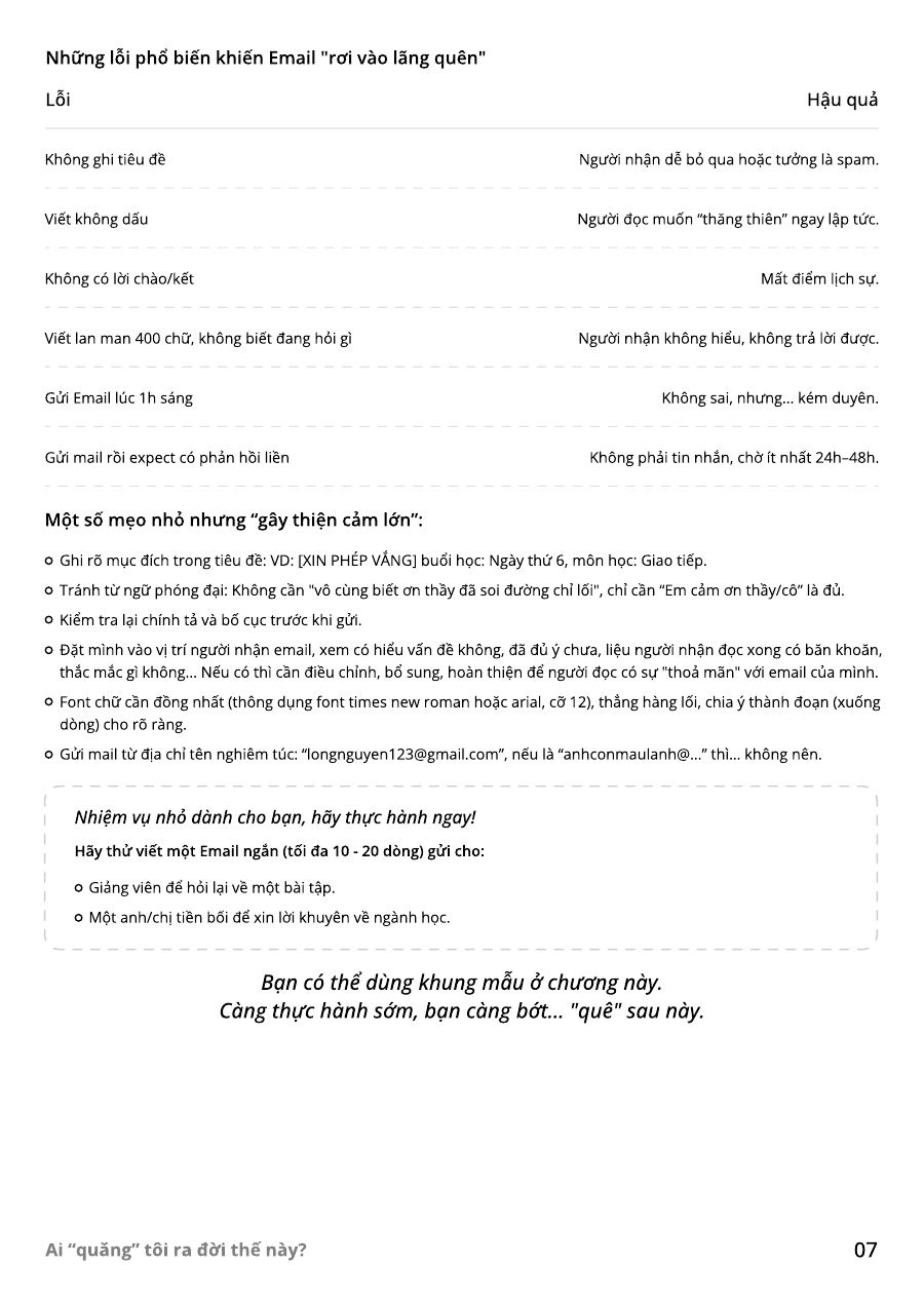 Ai “quăng” tôi ra đời thế này? - trang 11