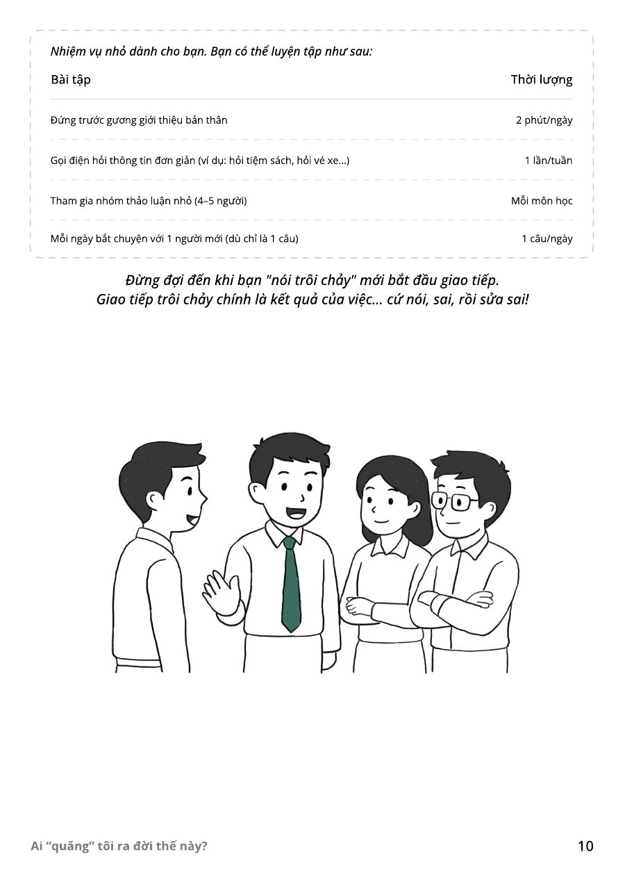 Ai “quăng” tôi ra đời thế này? - trang 15