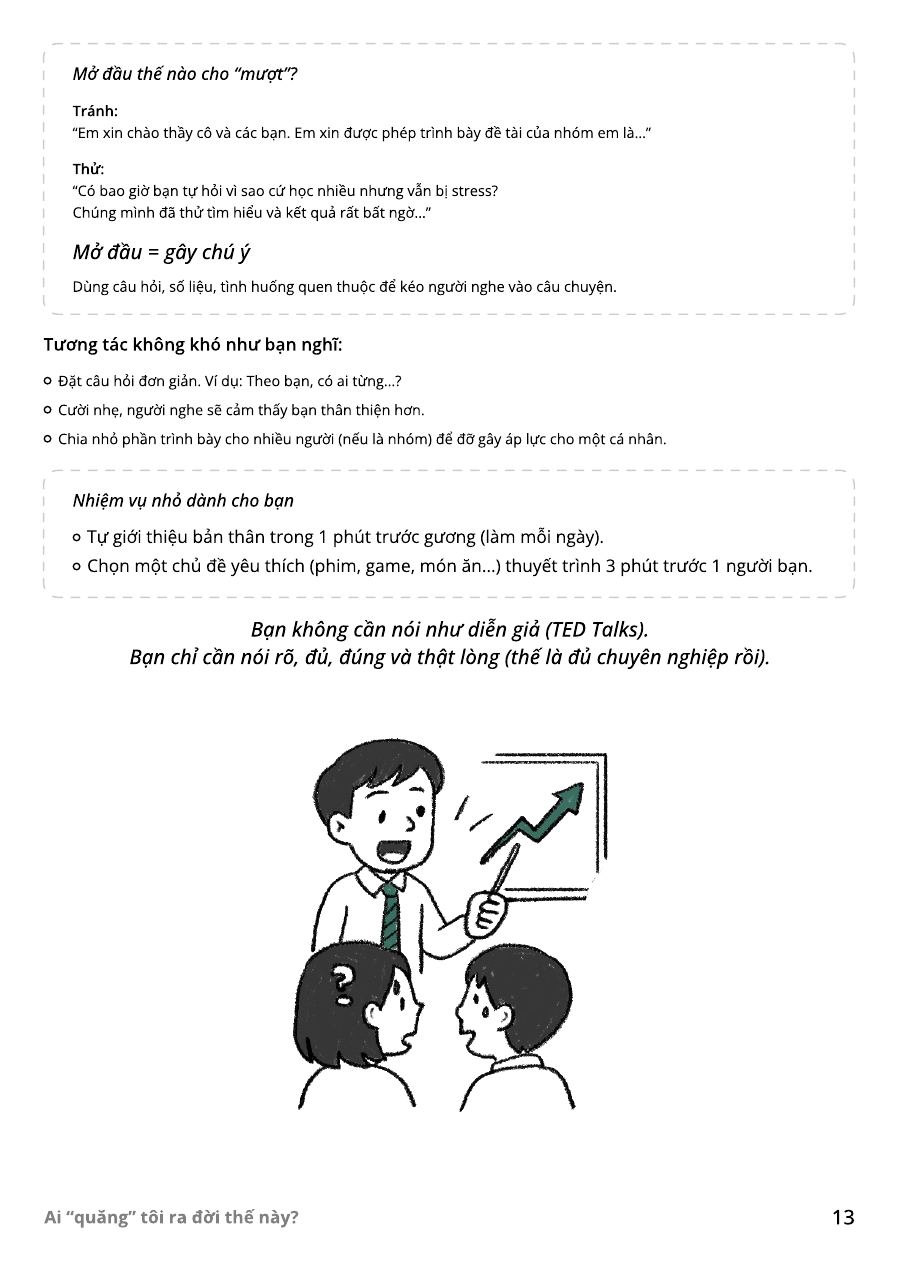 Ai “quăng” tôi ra đời thế này? - trang 19
